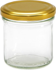 10x Üveg Tároló 165 ml Befőttekhez Egyszerű fűszertartó tégely befőttek számára