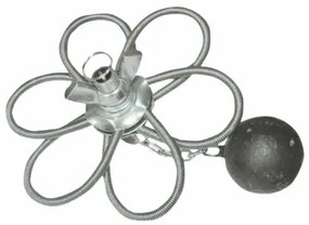 Rózsás kéménykefe 200 mm állítható, 6 rugóval súllyal