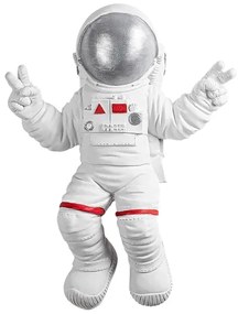 Fali dekoráció 47x35 cm astronaut ezüst