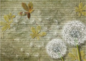 Kép - A szél által hordozott pitypang (üvegen) (70x50 cm)