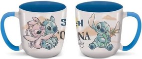 Disney Lilo és Stitch, A csillagkutya Ohana Elite porcelán bögre 380 ml (13 oz) Díszdobozban