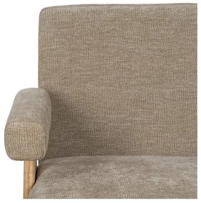 Bézs zsenília kanapé 134 cm Rest – Ixia