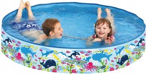 Medence Kerek Feszített Víztükrű Gyerekmedence 120X25