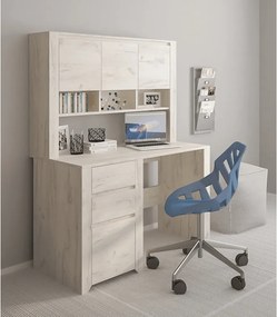 Polc íróasztalhoz typ 60, fehér craft, ANGEL