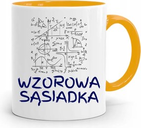 Szomszédnak Sárga Ajándék Bögre fényképes nyomtatással