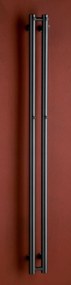 P.M.H. Rosendal fürdőszoba radiátor dekoratív 150x11.5 cm fekete R2BL/2