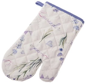 Levendula vízálló edényfogó, 17 x 27 cm