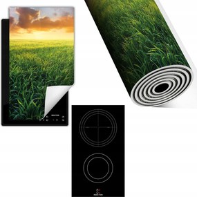 Indukciós Védőszőnyeg Konyhapult 30x52 Tájkép nap