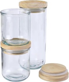 Üvegedény készlet 3 db-os Hermetic – Ego Dekor