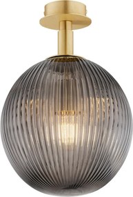 ARGON 8511 PALOMA Glamour Mennyezeti Lámpa Füstös, Csiszolt Sárgaréz E27 IP20
