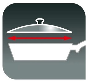 Üveg fedő ø 28 cm – Tefal