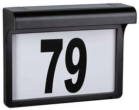 Paulmann 95388 - LED/0,05W IP44 Napelemes házszám érzékelővel DAYTON 4,8V