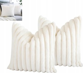 Párnahuzat szett, 2 db-os díszpárnahuzat, dombornyomott mintával, 50x50 cm