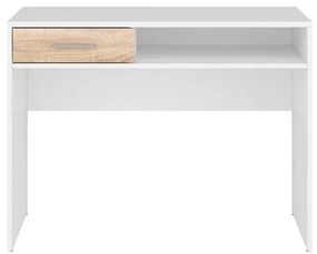 Íróasztal Nepo Plus 1 (fehér + szonoma tölgy) . 1098261