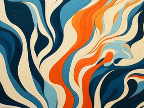 Poszter 20x15cm Óceán hullámai