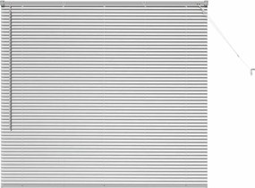 vidaXL Zsalugáter Redőnyök Ezüst 130 x 140 cm Alumínium