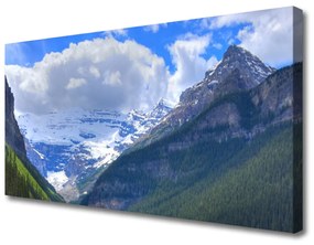 Vászonkép táj-hegység 120x60 cm