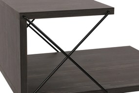 Éjjeliszekrény Cross - Sötétbarna