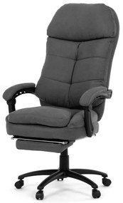 Irodai forgószék szinkronmechanikával, szürke kárpittal. KA-F1251 GREY2