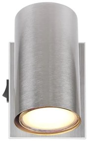 Globo 57911-1 - Fali spotlámpa ROBBY 1xGU10/25W/230V matt króm
