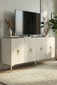 Salkım 150 - White, Silver, Travertine