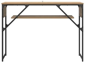 Konzolasztal Artisan tölgy 105x30x75cm Faanyag