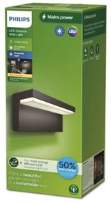 Philips - LED Kültéri fali lámpa BUSTAN LED/3,8W/230V 2700K IP44