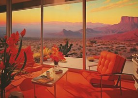 Poszter 59,4x42cm Ülés a Sivatagi Házban