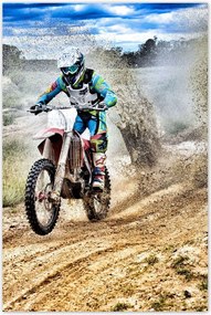 Poszterek 60x90 Motocross-szal a vertikálisan