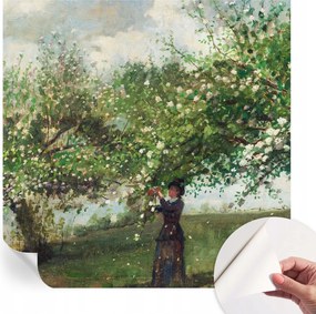 Dekoratív öntapadós fotótapéta irodába Tavaszi jelenet 250x250 cm