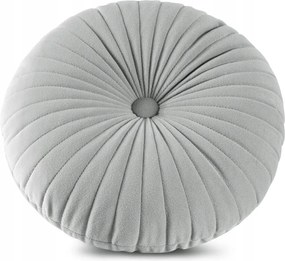 Díszpárnahuzat Velvet 40 Eurofirany ezüst kerek