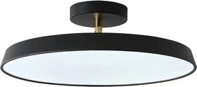 Toolight Szerszámlámpa - Mennyezeti lámpa 50 cm 5xE27 60W APP860-C, fekete-arany, OSW-08956