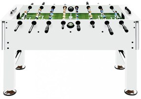 fehér acél csocsóasztal 60 kg 140 x 74,5 x 87,5 cm