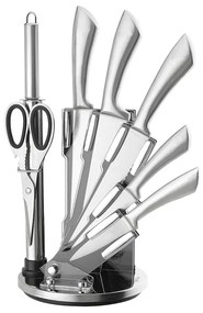 8 db-os késkészlet tartóval