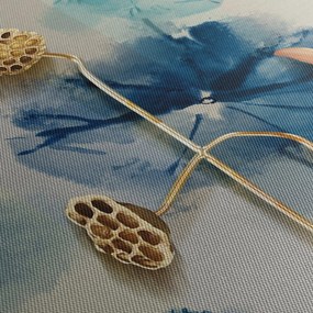 Kép virággal (70x50 cm)