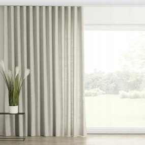 Wave szalagfüggöny 140x260cm fekete