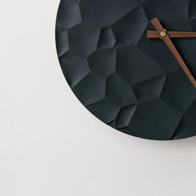 ODLITO Beton falióra Holdkráter – grafit (fekete) – 30 cm – barna mutatók