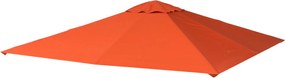 Outsunny Kerti Pavilon Napernyő Csere, kb. 3 x 3 m, vízálló, napvédő, 8 vízelvezető lyukkal, poliészter, narancs | Aosom