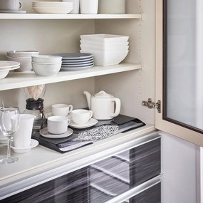 Öntapadós fém tányéralátét tartó Tower – YAMAZAKI