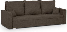 MONDI Háromszemélyes kinyitható kanapé Cappuccino