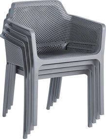 Rakásolható szék, szürke, LAVTON