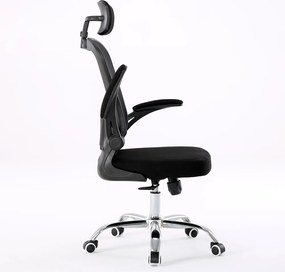 Forgó irodai szék, Dory, szövet, fekete