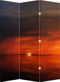 Paraván - Vitorlás naplementekor (126x170 cm)