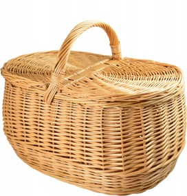 Piknikkosár fonott Piknikkosár 3XL-es méret