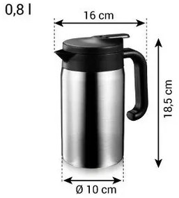 Tescoma CONSTANT termosz adagoló kupakkal0,8 l, rozsdamentes acél