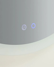 Fali tükör világítással ø 60 cm Mervi – Kave Home