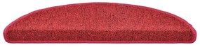 30 db bordeaux piros lépcsőszőnyeg 56x17x3 cm