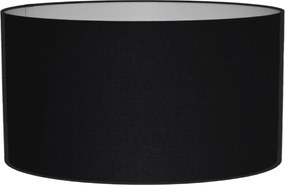 Lámpabúra Álló Lámpabúra Lógó Henger 45/25cm E27 Fekete Pamut Mirano