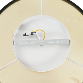 Modern mennyezeti lámpa fekete bársony LED-del, 3 fokozatban szabályozható - Bredow