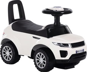 HOMCOM Quad Ride-On Gyermekautó Pedál Nélküli Baby Toy Racer Walker Hangszóróval 62x28x41.5cm | Aosom